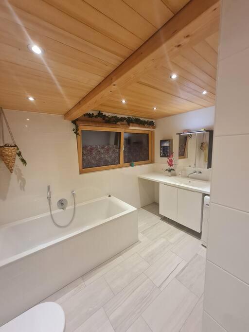 Grosszuegige Ferienwohnung Am Skigebiet Boedele Mit Rheintalblick Dornbirn Extérieur photo