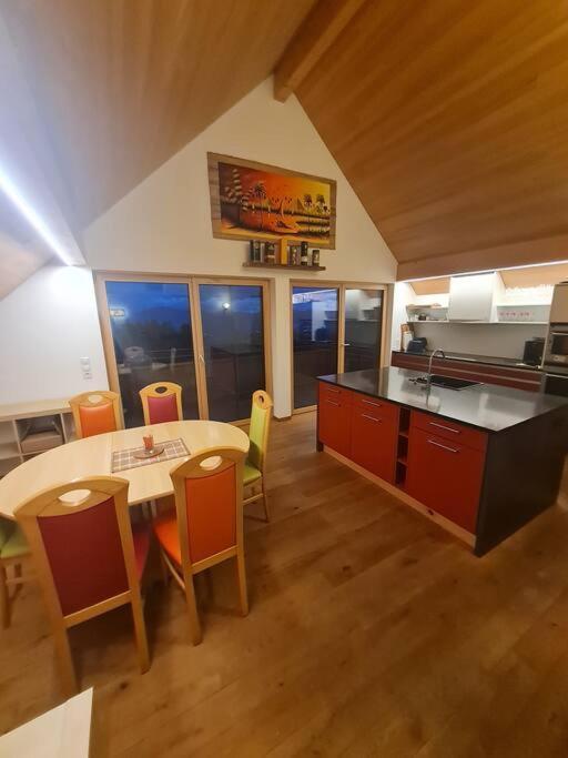 Grosszuegige Ferienwohnung Am Skigebiet Boedele Mit Rheintalblick Dornbirn Extérieur photo